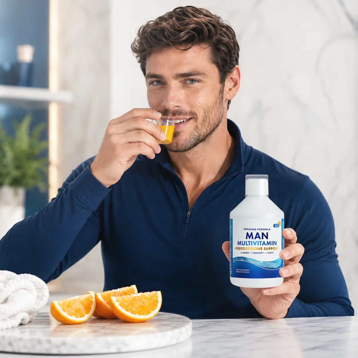Multivitamine lichide pt barbati cu 147 ingrediente - testosterone boost Multivitamine lichide pt barbati cu 147 ingrediente - testosterone boost