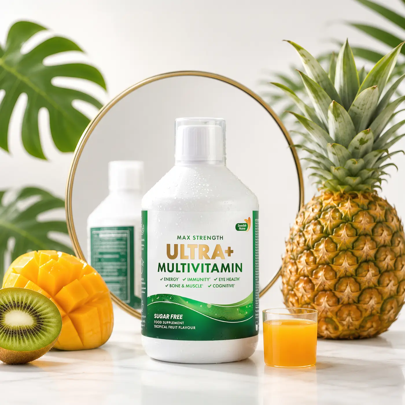 Ultra+ detox multivitamine lichide cu 63 ingrediente - sticla Ultra+ detox multivitamine lichide cu 63 ingrediente - sticla
