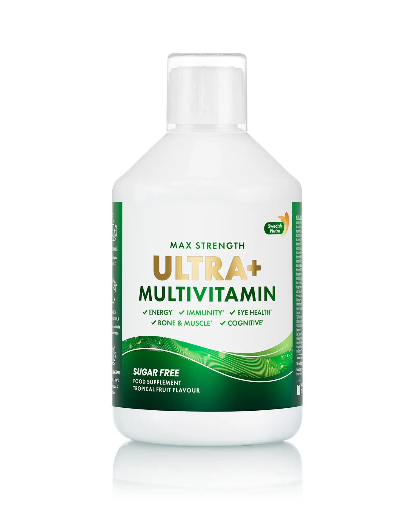 Ultra+ detox multivitamine lichide cu 63 ingrediente