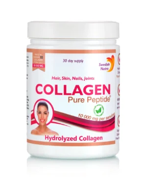 Colagen Hidrolizat Pulbere 10.000Mg Tip 1 si 3 Super Concentrat (Par, Piele, Unghii, Articulatii) - 300g