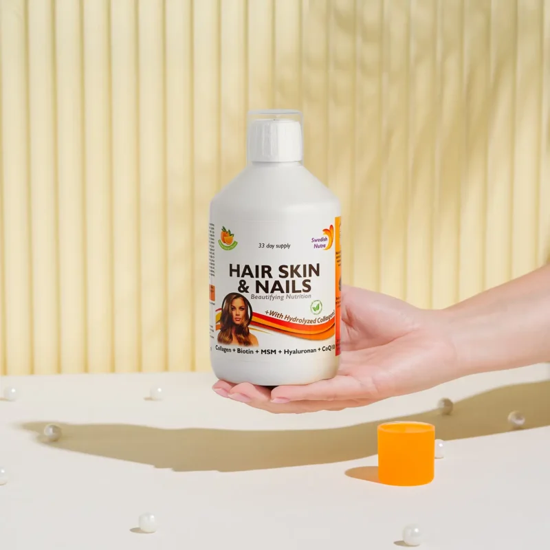 Hair skin & nails – colagen lichid hidrolizat 1000 mg - 500 ml Hair skin & nails – colagen lichid hidrolizat 1000 mg - 500 ml