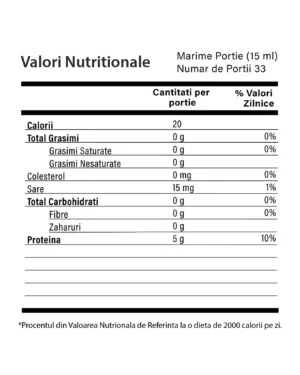 Joint support - colagen lichid hidrolizat tip 1,2 si 3 cu 5000mg + glucozamina + condroitina + msm + turmeric + vitamina c, b12, d3 - sticlă cu 500 ml