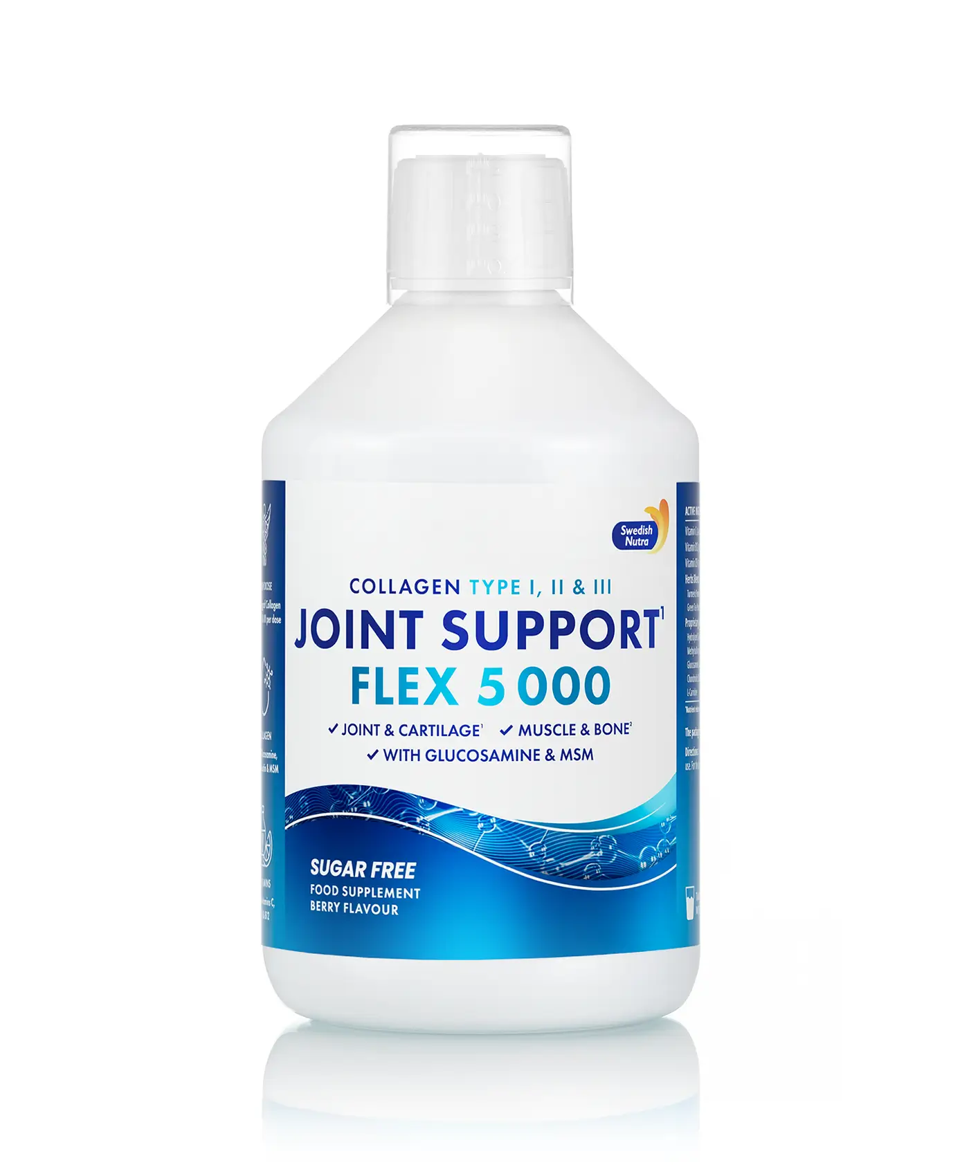 Joint support – colagen lichid hidrolizat tip 1,2 si 3 cu 5000mg – sticlă cu 500 ml