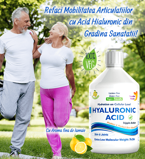 Acidul hialuronic ajuta la refacerea articulatiilor si a mobilitatii. Fw Acid hialuronic pentru articulatii sanatoase