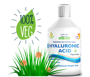 Acid hialuronic lichid 100mg din gradina sanatatii - natural