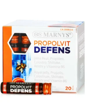 Propolvit defens + 6 ingrediente active - laptisor de matca, colostru, propolis, shiitake, reishi si vitamina b6 - 20 fiole