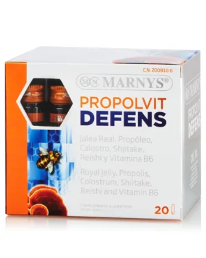 Propolvit defens + 6 ingrediente active - laptisor de matca, colostru, propolis, shiitake, reishi si vitamina b6 - 20 fiole