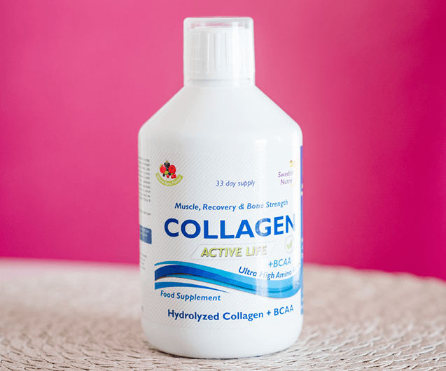 Colagen lichid cu 3 tipuri de colagen in compozitie - 5000mg per doza zilnica + bcaa si acid hialuronic