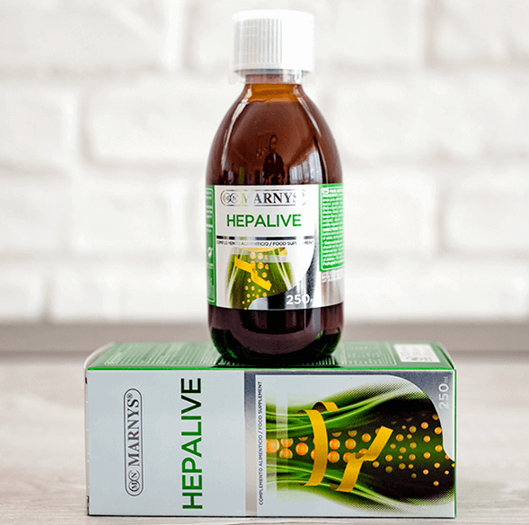 Hepalive 250ml - produs pentru un ficat sanatos - refacere, detoxifiere, mentinere