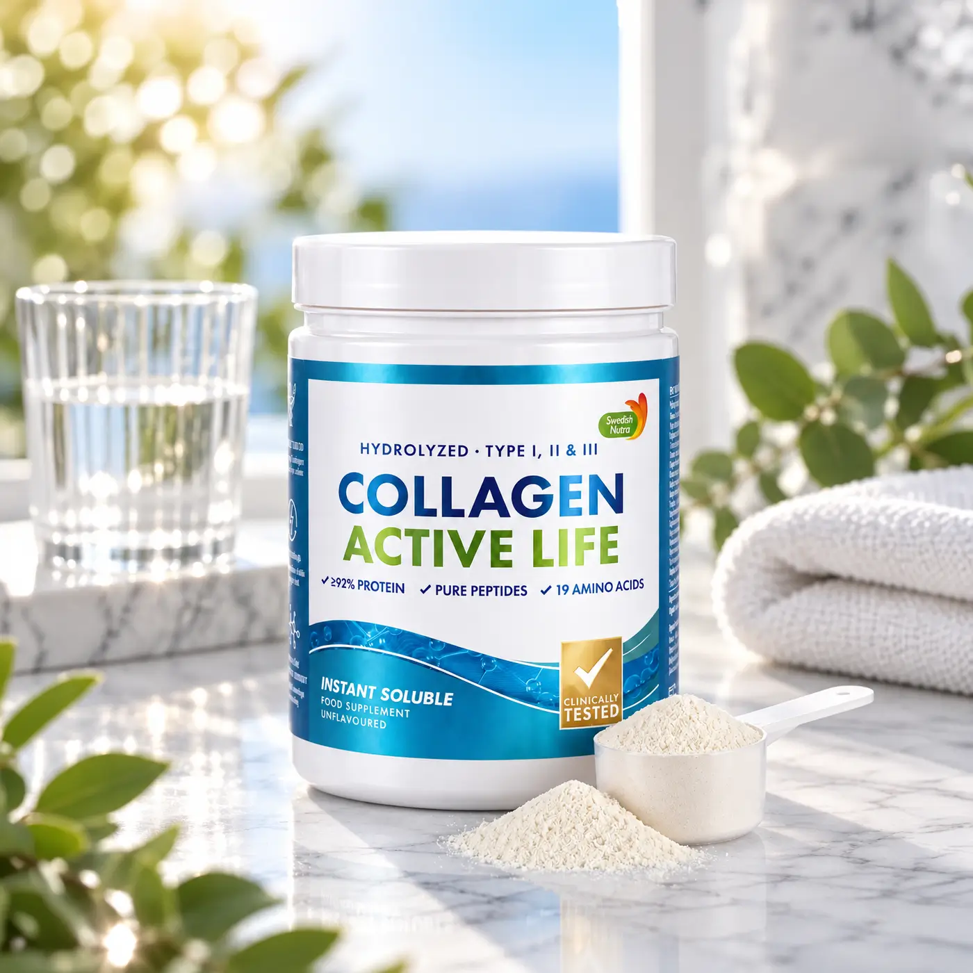 Colagen pulbere active life 10. 000 mg Colagen pulbere active life 10. 000 mg