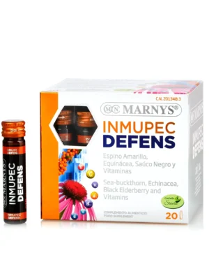 Inmupec defens pentru imunitate și recuperare rapidă în perioadele de gripă și răceală – produs vegan – 20 fiole