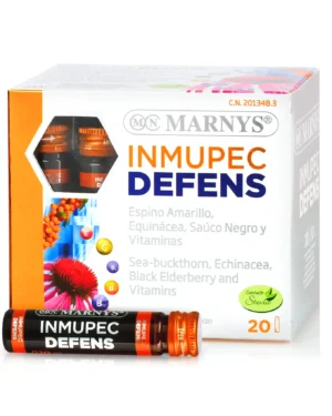 Inmupec Defens pentru Imunitate și Recuperare Rapidă în Perioadele de Gripă și Răceală – Produs Vegan – 20 Fiole