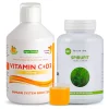 Pachet Imunitate și Anemie - Vitamina C + D3 + Zinc + SpirufitBio