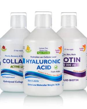 SuperPachet Beauty – Colagen Lichid Active Life Tip 1,2,3 + Acid Hialuronic + Biotina