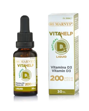 Vitamina D Lichidă (D3 - Colecalciferol) 100% Naturală – 30 ml