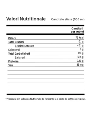 Suc de rodie cu efect antioxidant – gust delicios 100% vegan – 500 ml