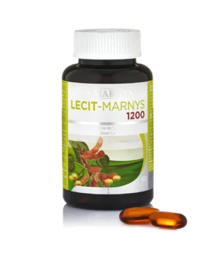 Lecitină din soia 1200 mg – memorie, sănătate generală – 60 capsule