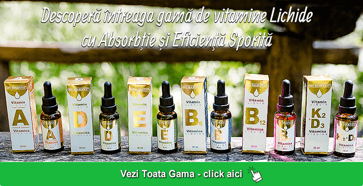 Nou - vitamine lichide naturale din gama marnys - unic importator in romania, gradina sanatatii