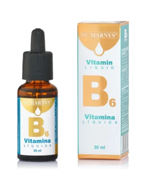 Vitamina B6 Lichidă (Piridoxină) – Produs Vegan – 30 ml