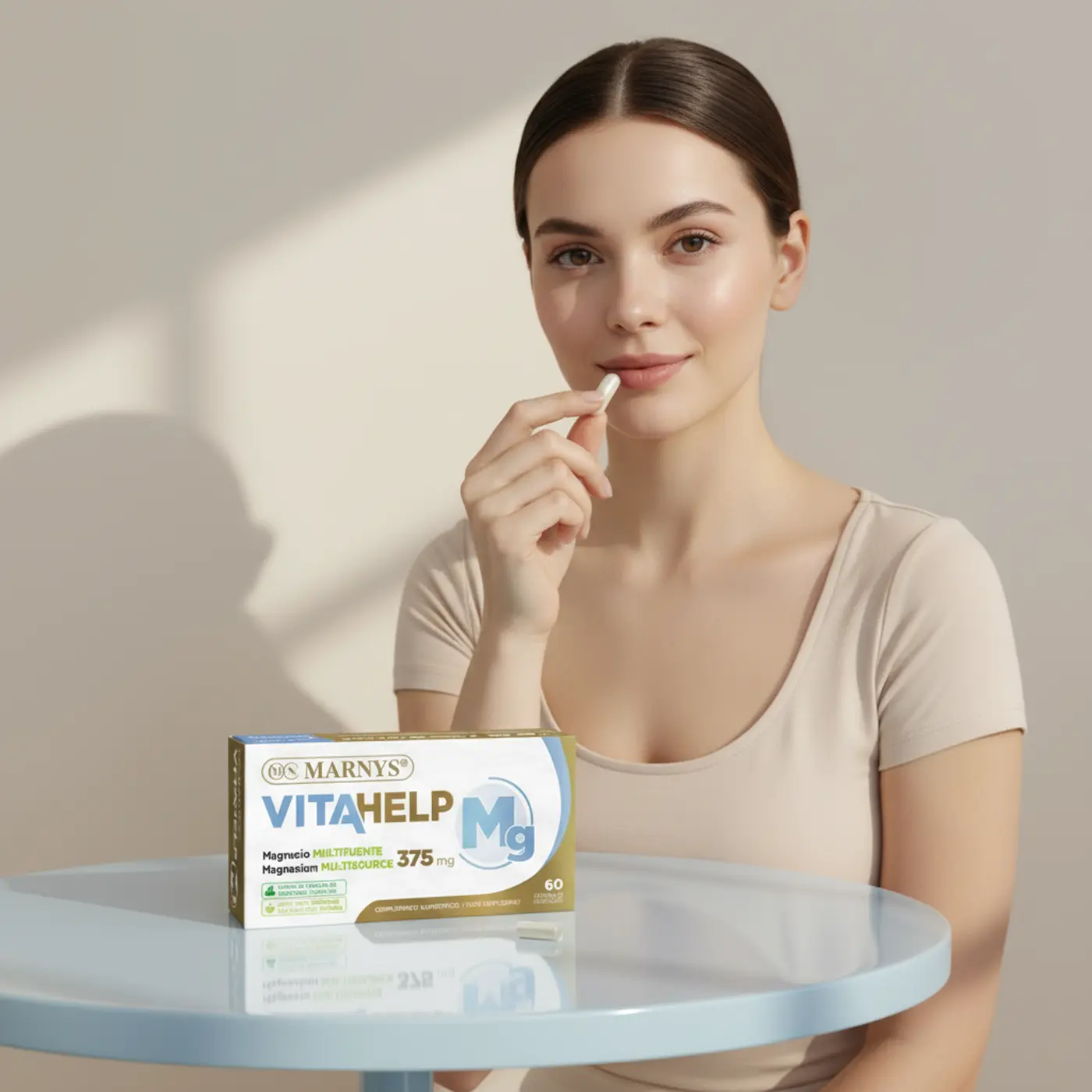 Magneziu vitahelp 375 mg per capsula Magneziu vitahelp 375 mg per capsula