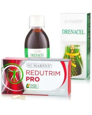 Pachet slăbire și reglare tranzit intestinal: drenacel + redutrim pro