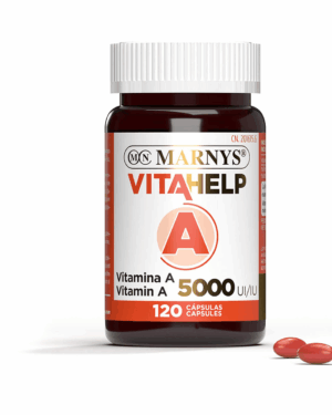 Vitamina a vitahelp (palmitat de retinil) cu 5000 ui per doză zilnică – 120 capsule