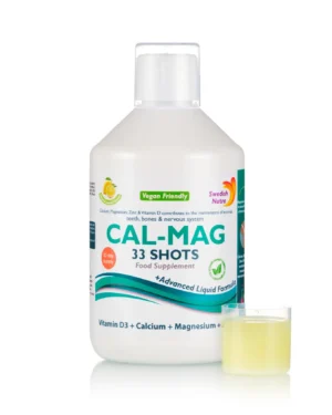 Cal-mag – produs vegan – sticlă cu 500 ml
