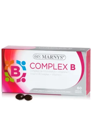Complex b cu 10 vitamine (b1, b2, b3, b5, b6, b7, b9, b12 + vitamina c + vitamina e) pentru energie, imunitate, digestie și sistem cardiovascular – 60 gelule