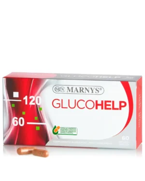 Glucohelp pentru controlul glicemiei și diabetici – remediu natural - produs vegan – 60 capsule
