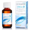 Omega 3 Lichid (Ulei din Pește) – Sistem Cardiovascular, Memorie, Vedere – Sticlă cu 125 ml