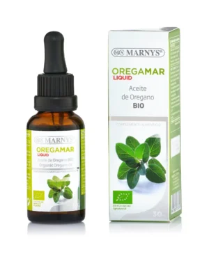 Oregamar Lichid – Ulei de Oregano 100% Bio – Produs Vegan – Sticlă cu 30 ml