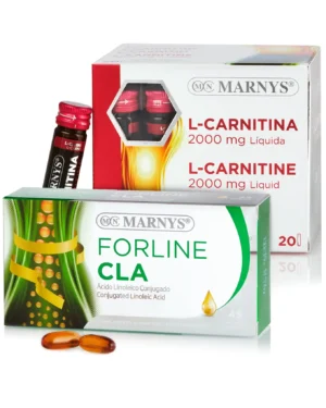 Pachet accelerare metabolism și menținerea unei greutăți optime: l- carnitină + forline cla