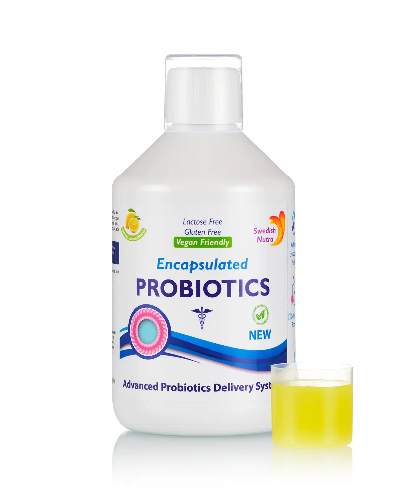 Probiotic lichid - produs vegan – sticlă cu 500 ml