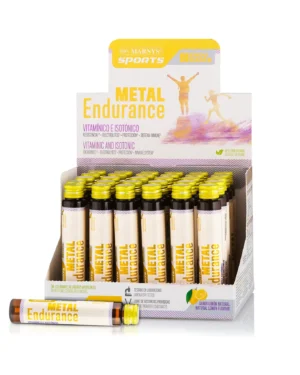 Metal endurance &ndash; electroliți + dextroză + b complex + vitamina c pentru rezistență și hidratare &ndash; 30 fiole