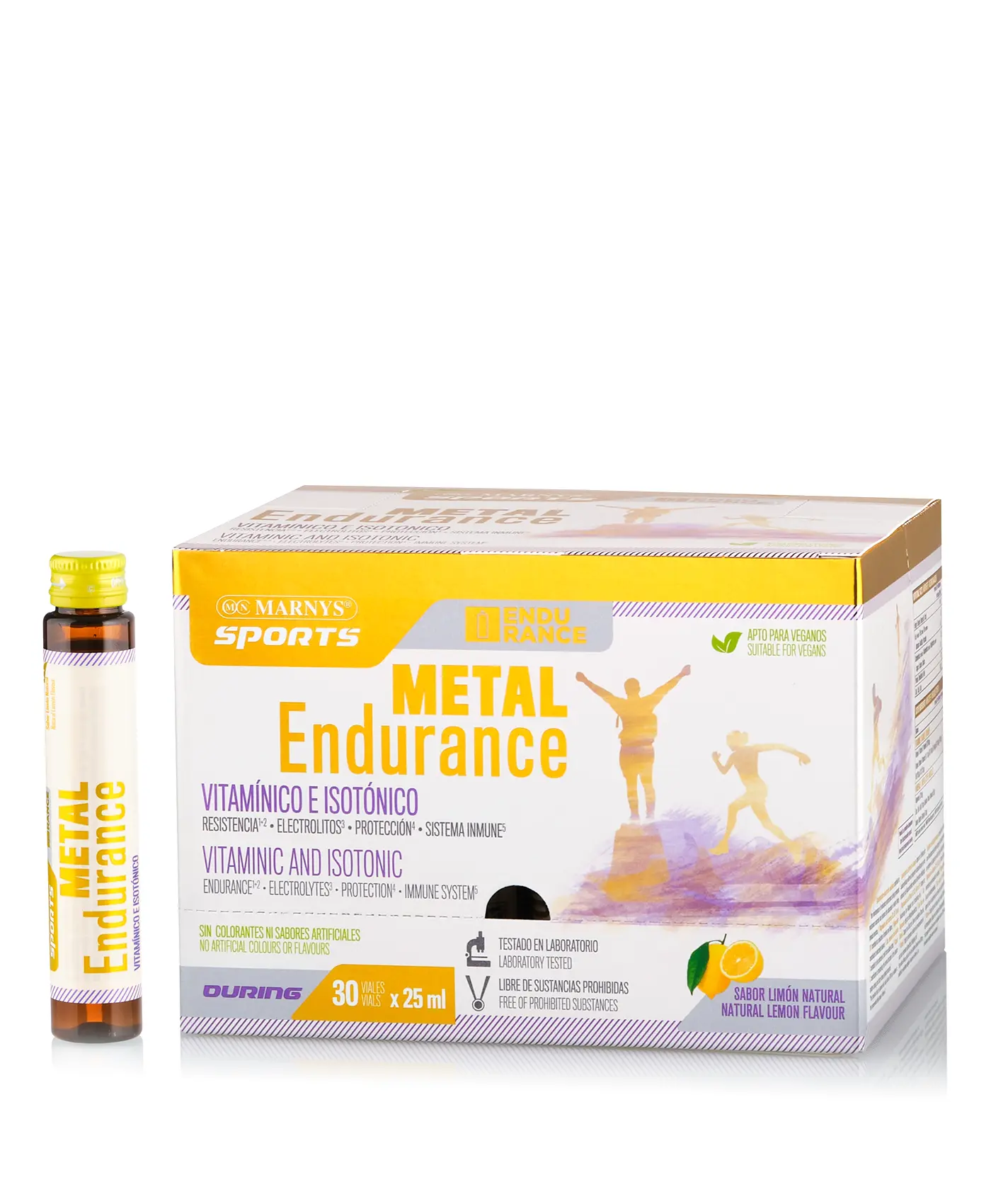 Metal endurance – electroliți + dextroză + b complex + vitamina c pentru rezistență și hidratare – 30 fiole