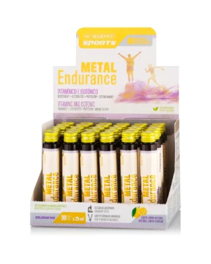Metal endurance – electroliți + dextroză + b complex + vitamina c pentru rezistență și hidratare – 30 fiole