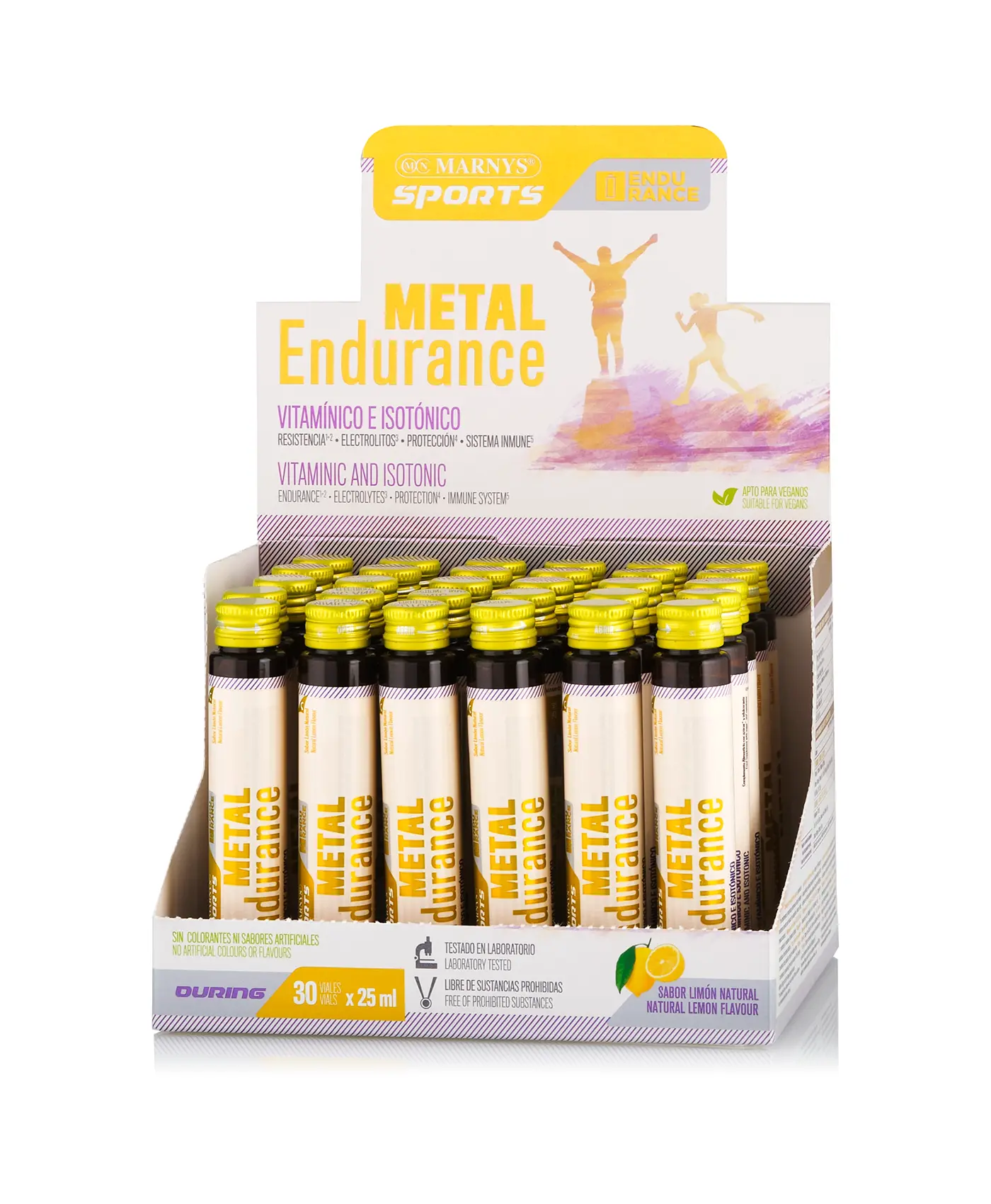 Metal endurance – electroliți + dextroză + b complex + vitamina c pentru rezistență și hidratare – 30 fiole