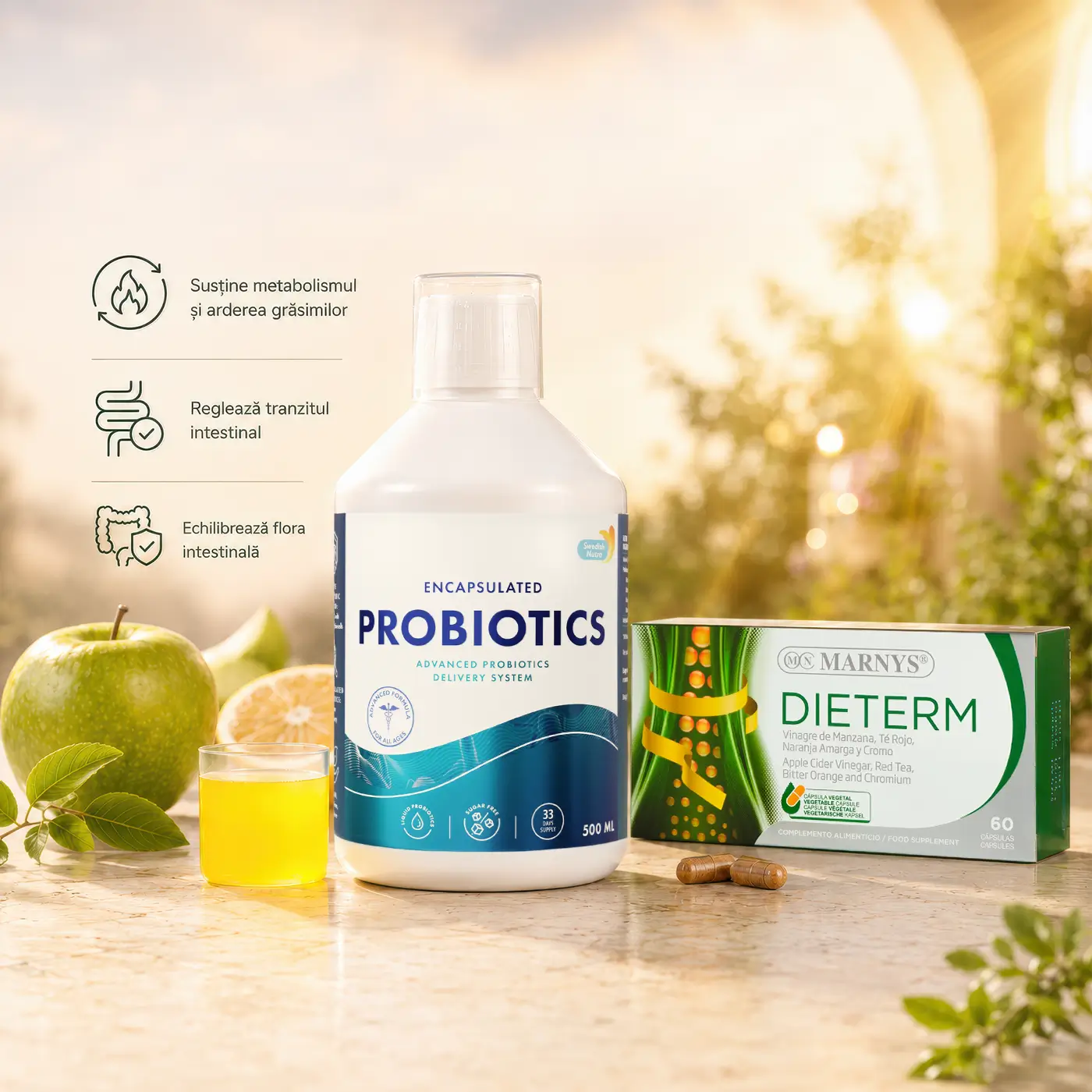 Pachet pentru accelerarea metabolismului și reglarea tranzitului Pachet pentru accelerarea metabolismului și reglarea tranzitului