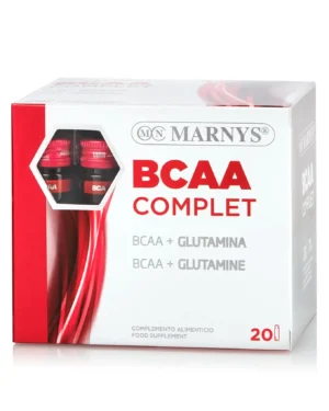 Bcaa complet: l-leucină, l-izoleucină, l-valină + l- glutamină – aminoacizi pentru masa musculară – produs vegan – 20 fiole