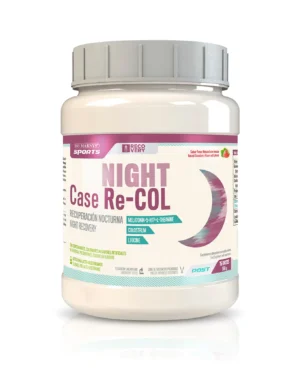 NIGHT Case Re-COL cu Melatonină + 5-HTP + L- teanină + Vitamina B6 + Proteine din Lapte + Colostru + Enzime Digestive – Produs Lacto-vegetarian – Cutie cu 408 g (17 Serviri)