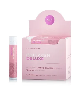 Colagen deluxe (din pește) – hidrolizat lichid tip 1 și 3 cu 12. 500mg - 20 fiole