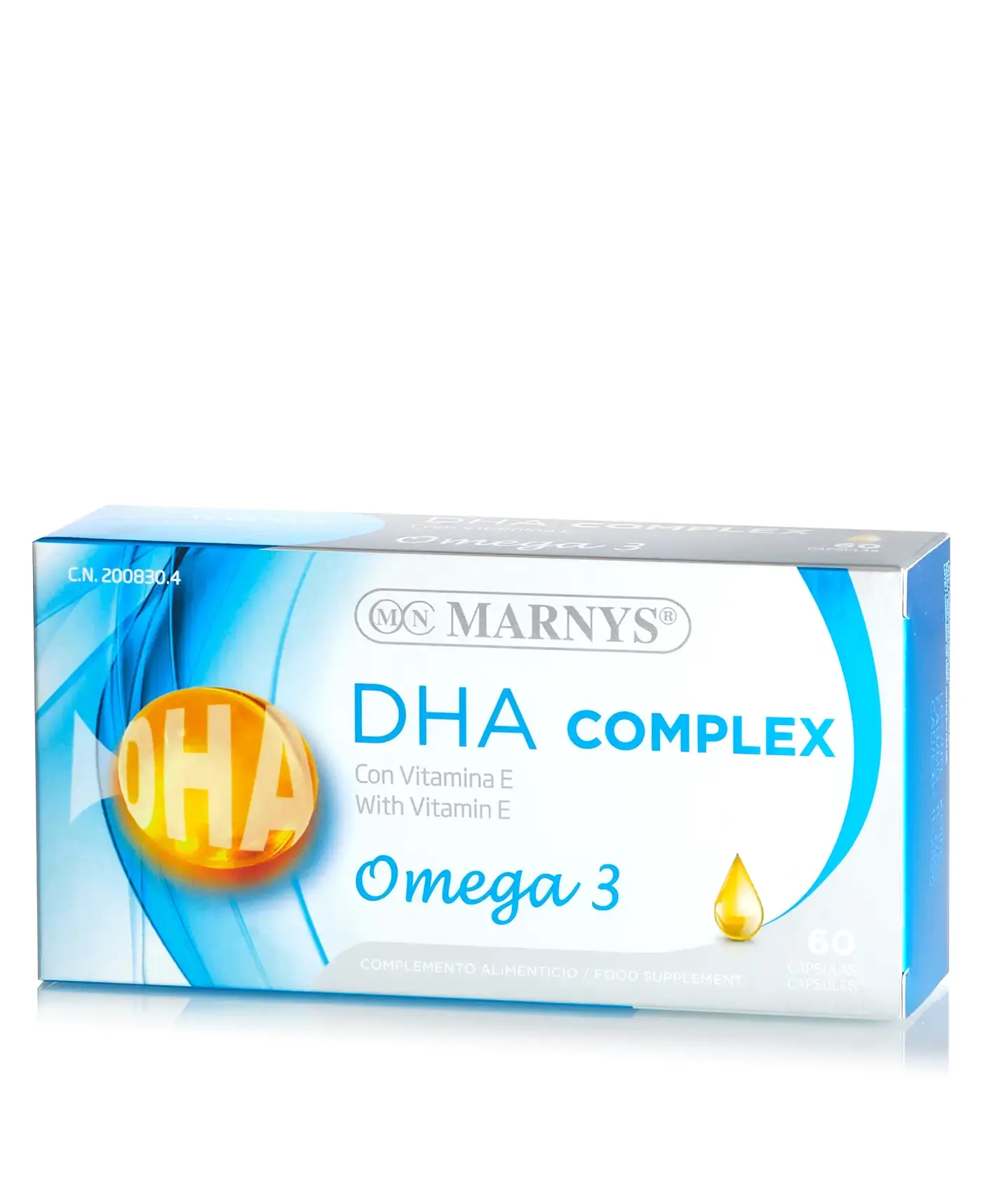 Dha complex – omega 3 din ulei de pește pentru buna funcționare a creierului și o vedere optimă – 60 gelule