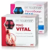 Pachet pentru Reducerea Oboselii și Întărirea Organismului: MagVital + Ferrobine Max