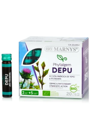 Phytalgem depu - complex cu 7 plante pentru eliminarea toxinelor din organism - produs bio - 20 fiole