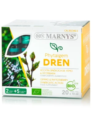 Phytalgem dren - complex cu 7 plante cu efect diuretic pentru eliminarea excesului de fluide din organism - produs bio - 20 fiole
