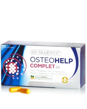 Osteohelp Complet ER – Calciu + Magneziu + Zinc + Cupru + Mangan + Seleniu + Vitamina D3 – 60 Capsule cu Eliberare Prelungită