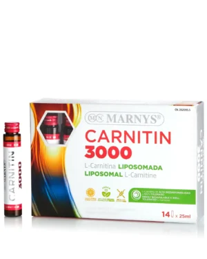 Carnitin 3000 – l-carnitină lipozomală cu 3000 mg – produs vegan – 14 fiole