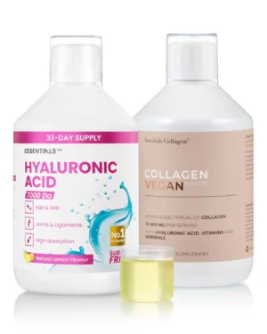 Pachet ingrijire ten potrivit pentru vegani Colagen vegan Acid Hialuronic