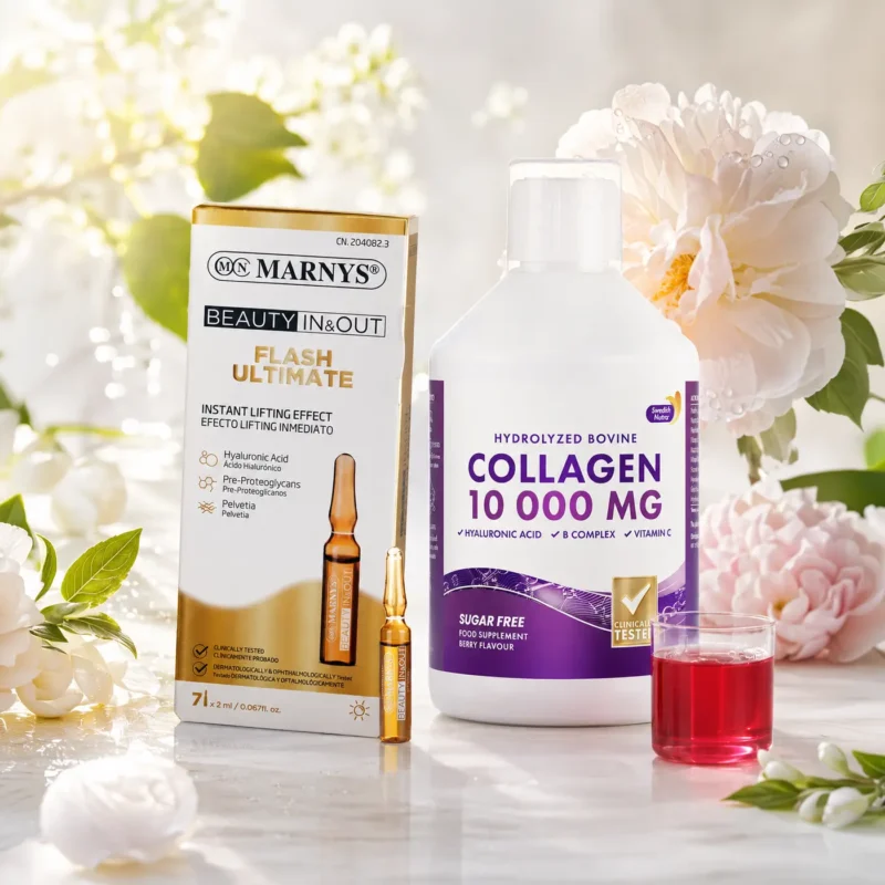 Pachet luminozitate si fermitate - colagen lichid 10. 000 mg + flash ultimate Pachet luminozitate si fermitate - colagen lichid 10. 000 mg + flash ultimate