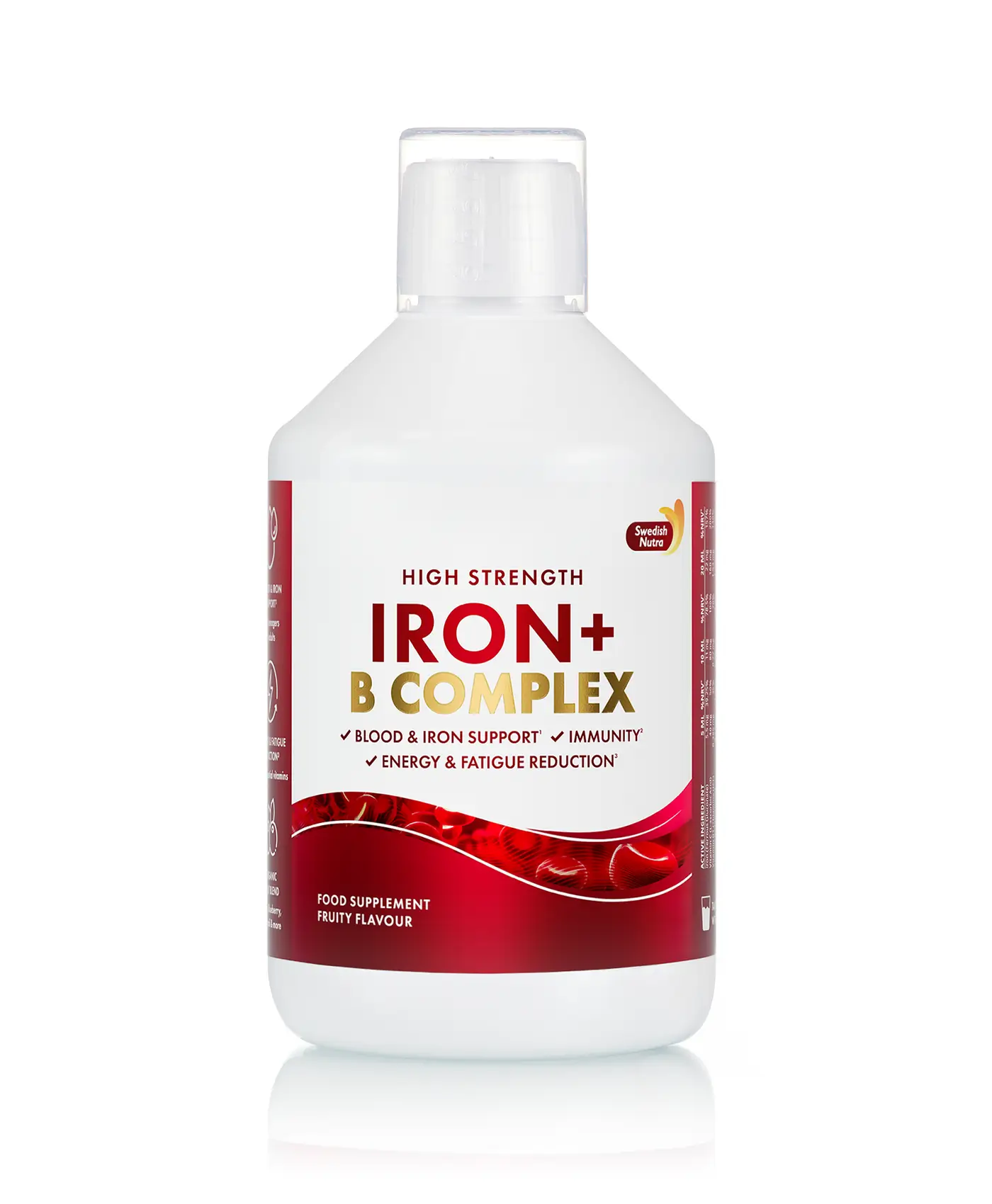 Fier lichid – complex cu 15 ingrediente active – 500 ml
